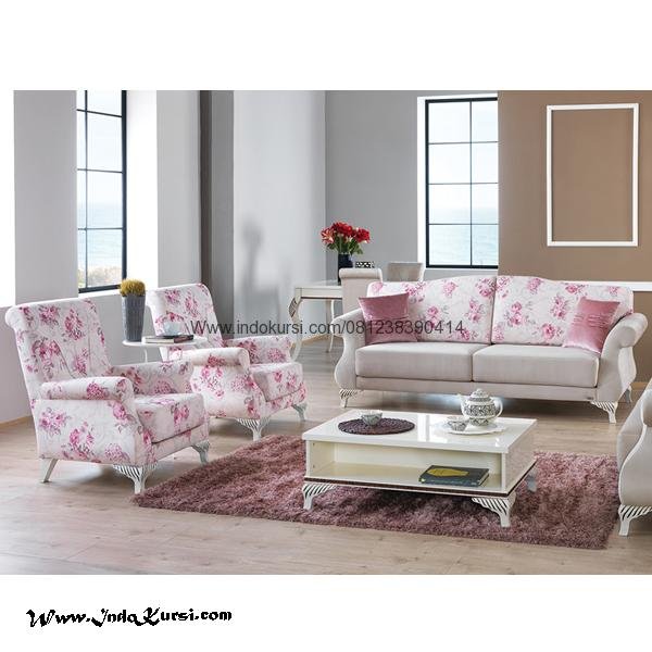 Set Kursi Sofa Ruang Tamu Motfi Pink, Kursi Sofa Ruang Tamu Tangganan Lengkung, Set Kursi Tamu Sofa Jok Putih Mewah, Set Kursi Sofa Mewah Klasik Ukiran Jepara, Set Kursi Sofa Mewah Warna Hitam Silver