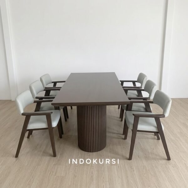 Set Meja Makan Hiroshima Custom1 Set Meja Makan Hiroshima Custom1