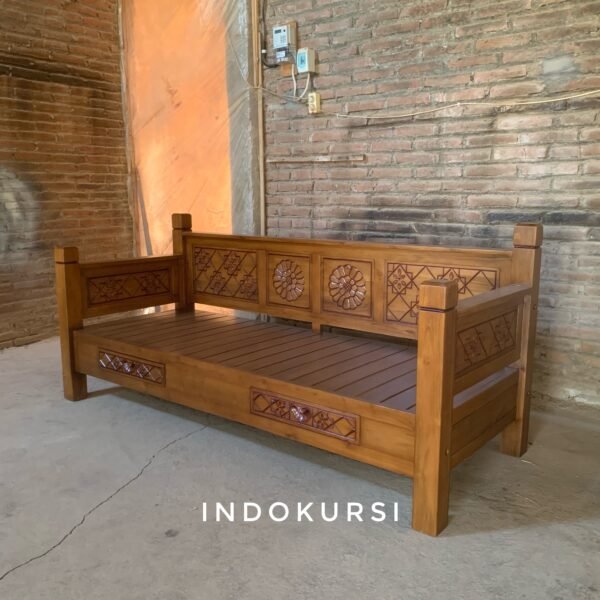 Bangku Minimalis Kayu Jati Solid Ukir Jepara2 Bangku Minimalis Kayu Jati Solid Ukir Jepara2