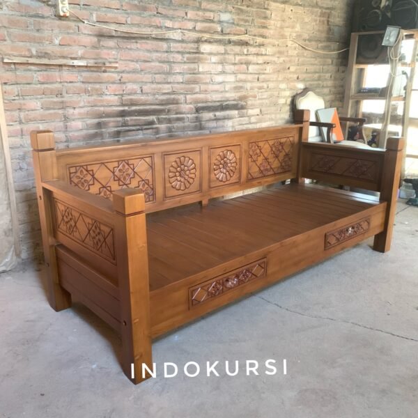 Bangku Minimalis Kayu Jati Solid Ukir Jepara3 Bangku Minimalis Kayu Jati Solid Ukir Jepara3