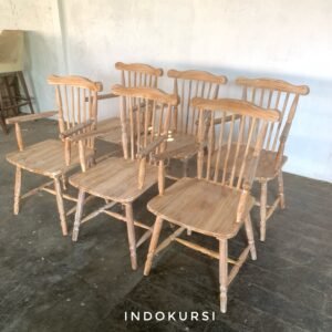 Kursi Cafe Minimalis Modern Sandaran Jari Jari2