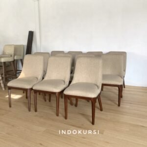 Kursi Makan Emma Full Jok Kayu Jati
